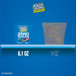 Individually wrapped Jolly Rancher Zero Sugar candy pieces