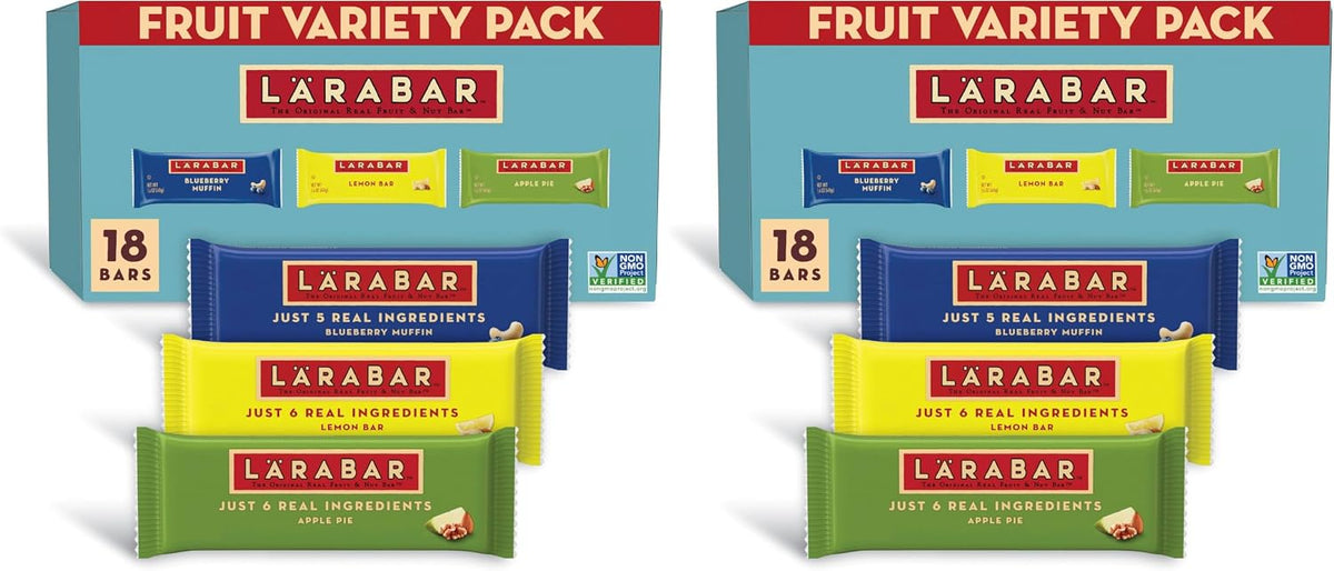 Larabar Fruit and Nut Bars Variety Pack, Gluten Free and Vegan, 28.8 oz, 18 Ct - Image 10