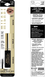 Milani clear brow lamination gel precision tapered brush applicator