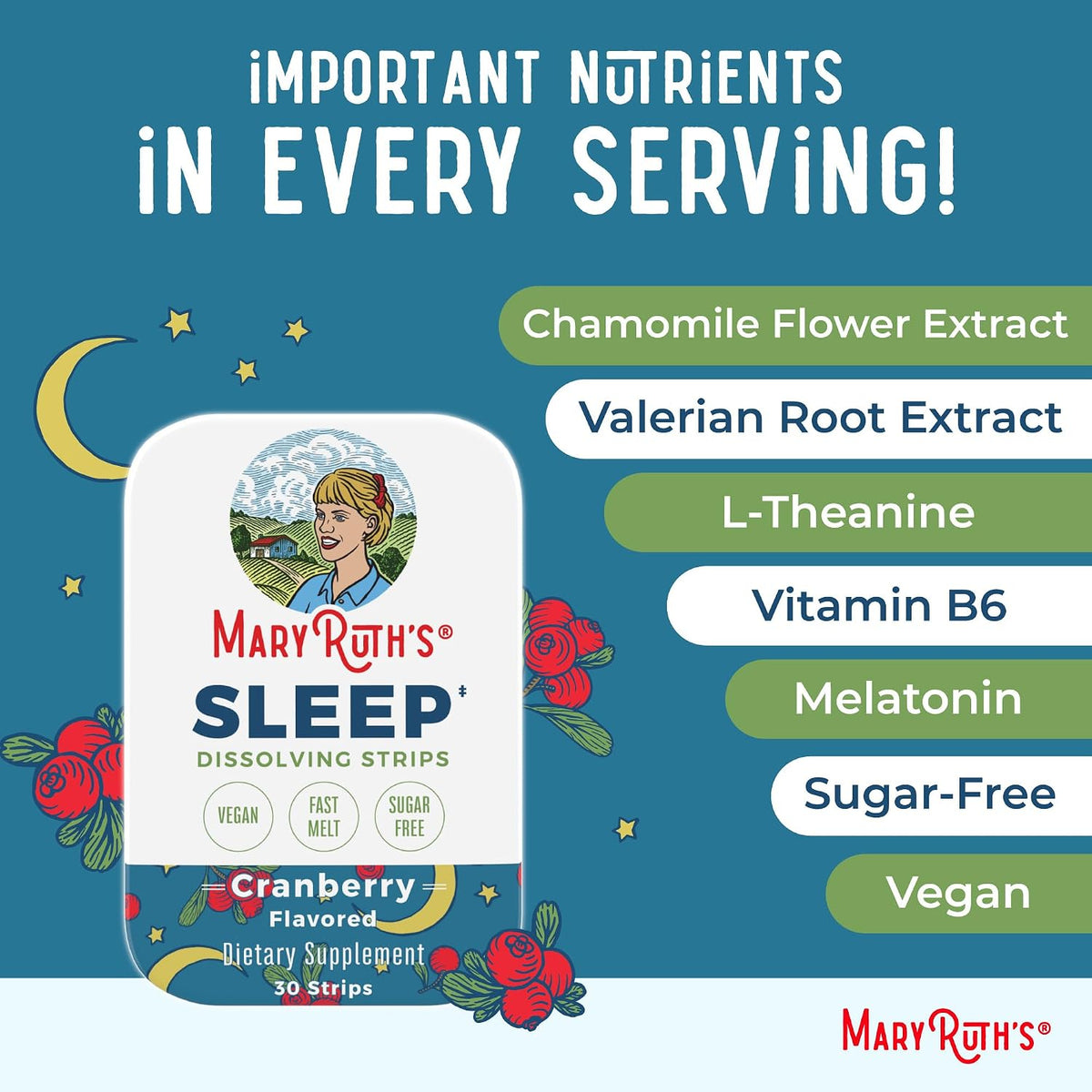 MaryRuth's wellness supplement 30 count container