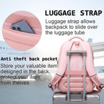 Volher water resistant backpack luggage strap