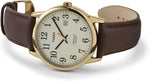 Timex easy reader 38mm gold tone case cream dial