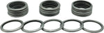 Automotive oil drain plug gasket material texture