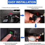 YIBEICO electronic throttle controller connected setup