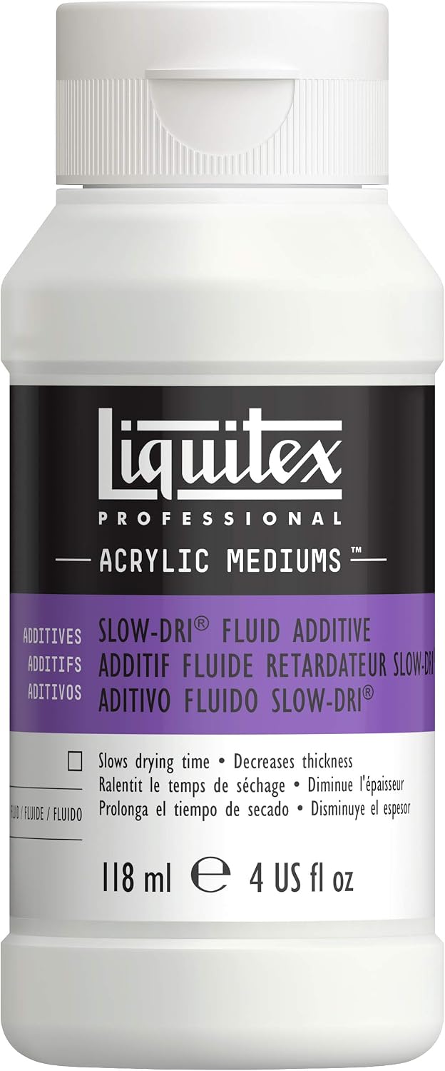 Liquitex professional slow-dri fluid retarder front view bottle
