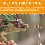 High protein daily treat canned crickets for tropical fish