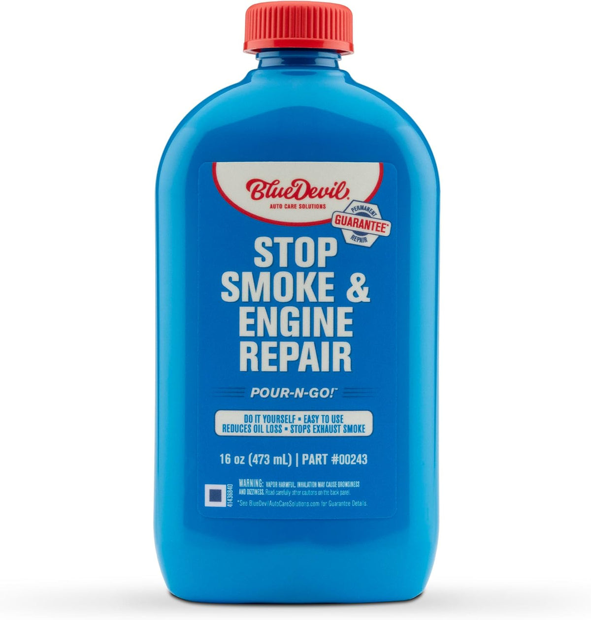 BlueDevil Products Stop Smoke and Engine Repair 16 Fluid Ounce front view