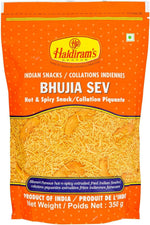 Haldiram's Nagpur Bhujia Sev front view packaging spicy Indian snack