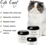 Natural topical eye powder for eliminating tear stains on white dogs and cats