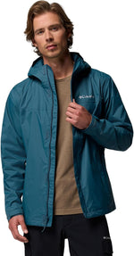 Columbia men's watertight ii rain jacket adjustable hood detail