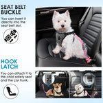 Durable metal buckle and nylon strap of Lukovee pet safety lead