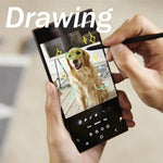 Two pack PCTC stylus pens for Samsung Galaxy S22 Ultra in burgundy color