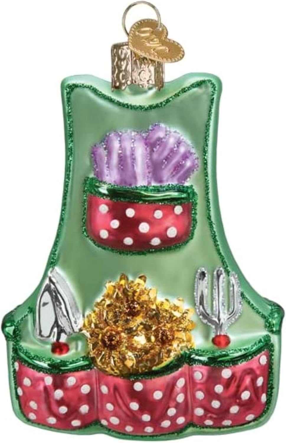 Old World Christmas Garlic Glass Blown Ornament for Christmas Tree, Handcrafted Holiday Decoration, Garden Collection - Image 13