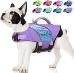 Doglay Dog Life Jacket, Adjustable & Reflective Dog Life Vest for Swimming and Boating, High Buoyancy Swimming Safety Vest with Rescue Handles and D-Ring for Small Medium Large Dogs. - Image 9