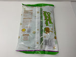Back label of the Tootsie Caramel Apple bag showcasing nutritional facts and allergen details.