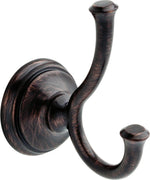 Delta Double Towel Hook for Bathroom or Kitchen| Polished Chrome | Cassidy Accessories - Image 10