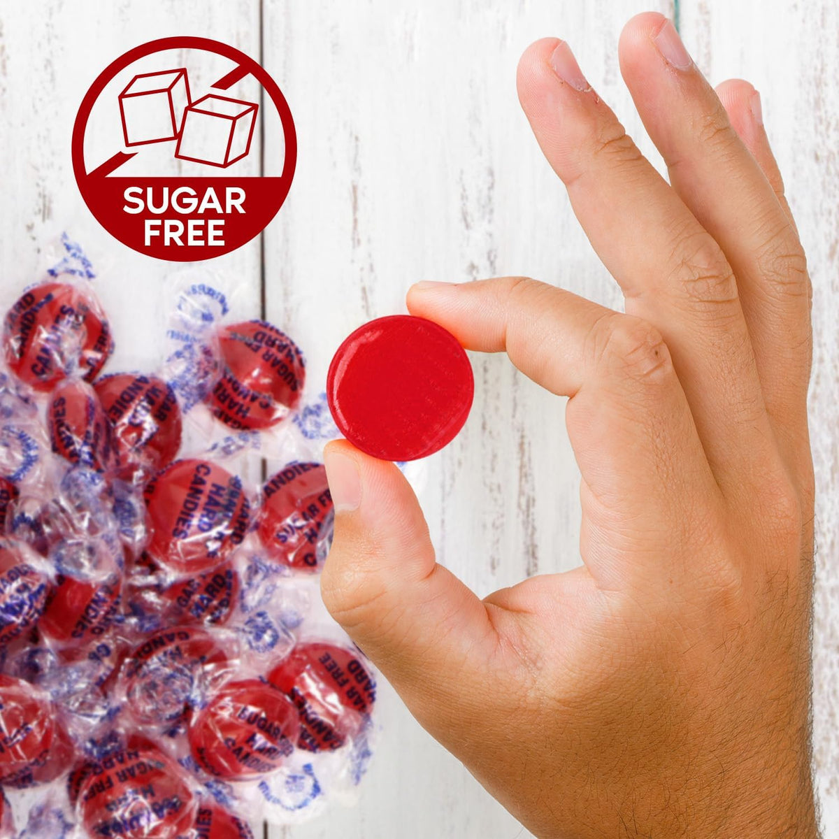 One pound bulk pack of sugar free cinnamon discs