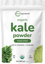 Micro Ingredients organic kale powder front view container