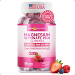 Inner Brightness Magnesium Glycinate Plus Gummies bottle front view for sleep support