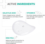 Dermatouch Salicylic Acid 2% Face Wash texture and gel consistency