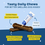 Barkbox Bright durable chew sticks with scrubbing ridges