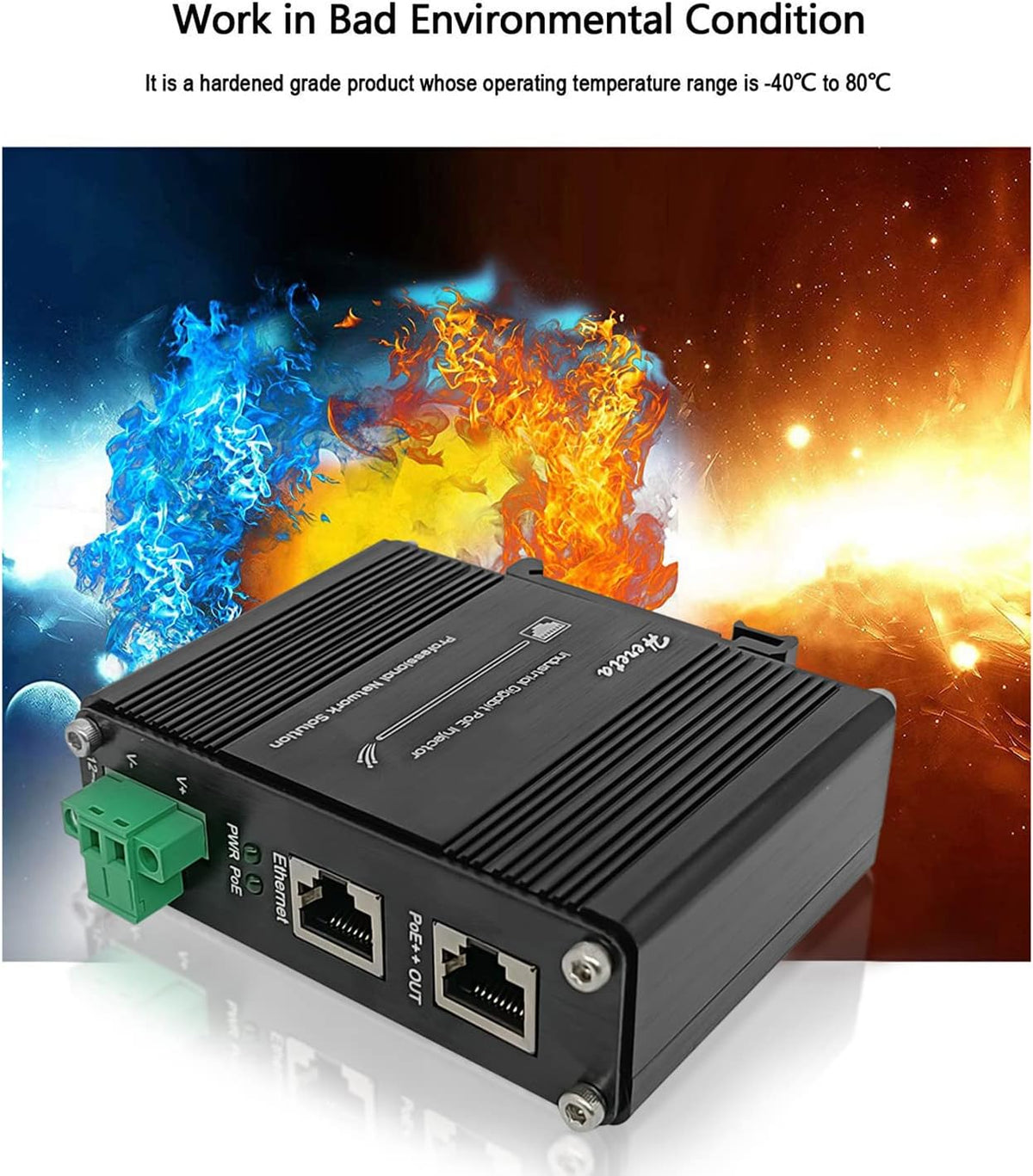 Hereta network device mounting bracket detail