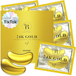 Bloomora 24K Gold Under Eye Patches front view showing packaging