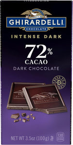 Ghirardelli high cacao luxury dark chocolate block for professional home baking