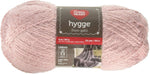Red Heart Hygge yarn 8 ounce sterling side angle