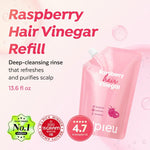 A'Pieu Raspberry Hair Vinegar packaging details and branding