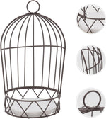 VALICLUD black decorative tealight stand angled display