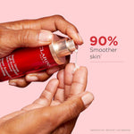 Clarins anti-aging serum packaging box and container