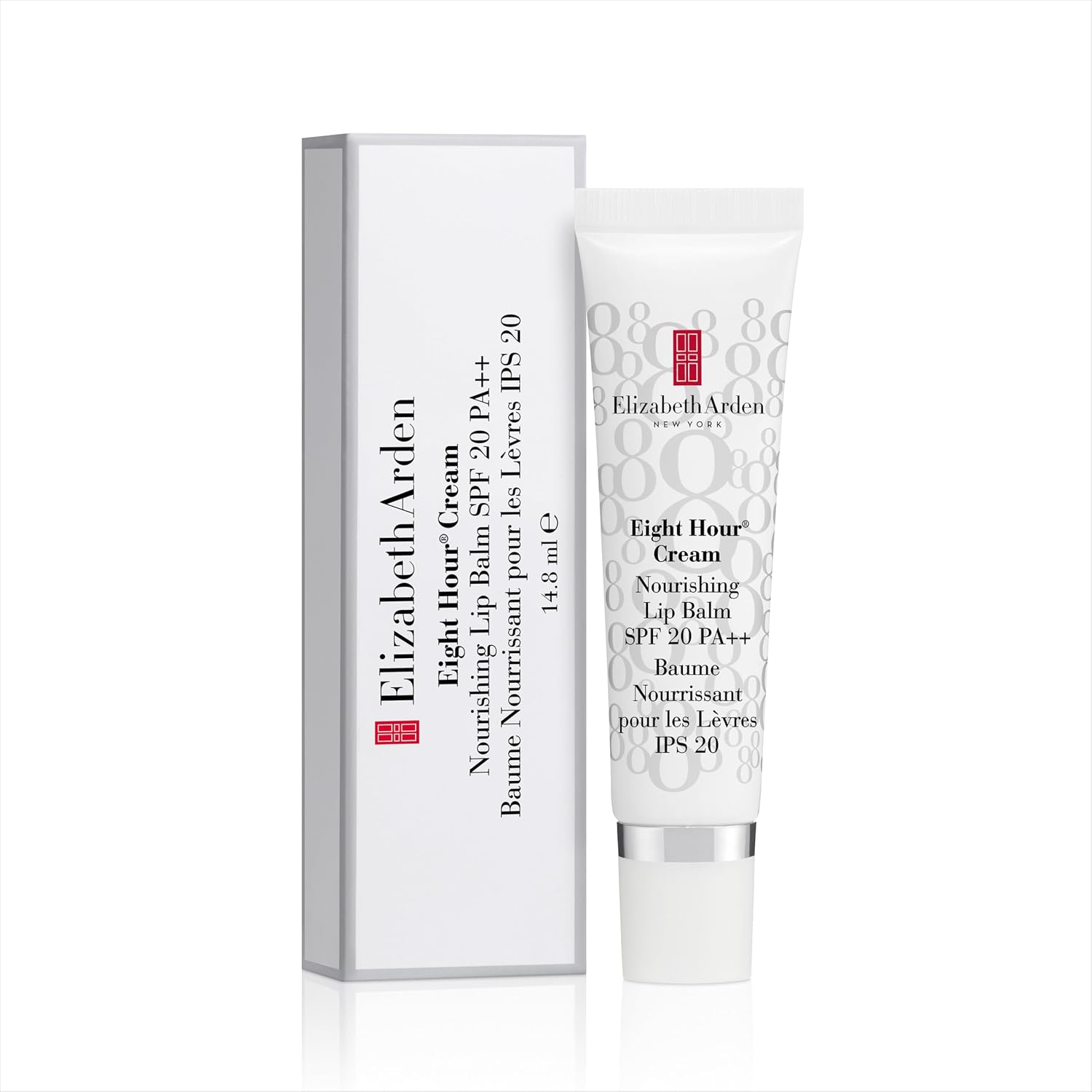 Elizabeth Arden Eight Hour Nourishing Lip Balm front tube view
