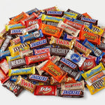 CANDYMAN party size candy assortment highlighting diverse American chocolate options for gifting