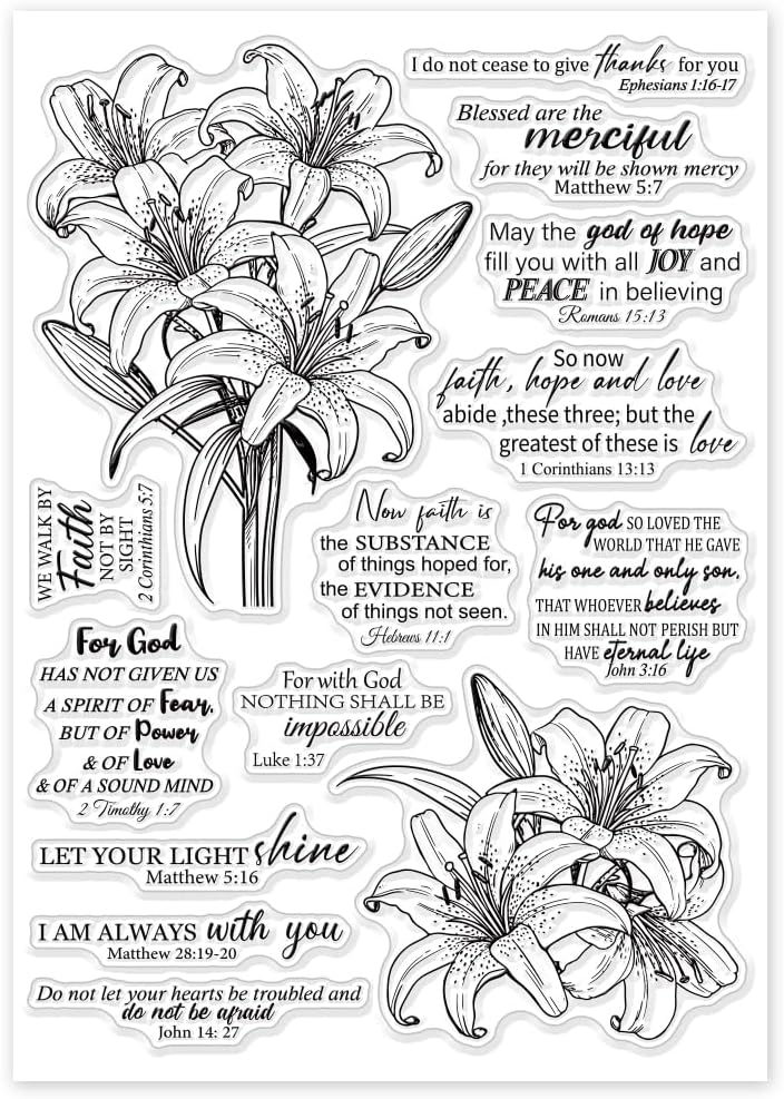 GLOBLELAND DIY scrapbooking stamps creative inspiration example