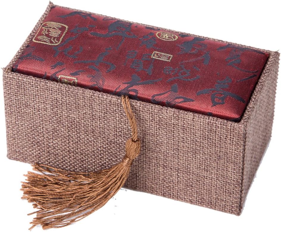 Close-up of natural bamboo pattern details on traditional Chinese wellness balls