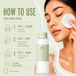 Pixi Milky Tonic bottle showing volume details 250 milliliters