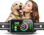Dinjoo smart bark collar packaging and accessories
