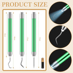 Therwen craft weeding hooks and needle set closeup