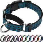 Martingale Dog Collar, Adjustable Nylon Reflective Collar with Quick Release Buckle, No Pull Dog Training Collars for Small Medium Large Dogs (Forest Green, Medium) - Image 10