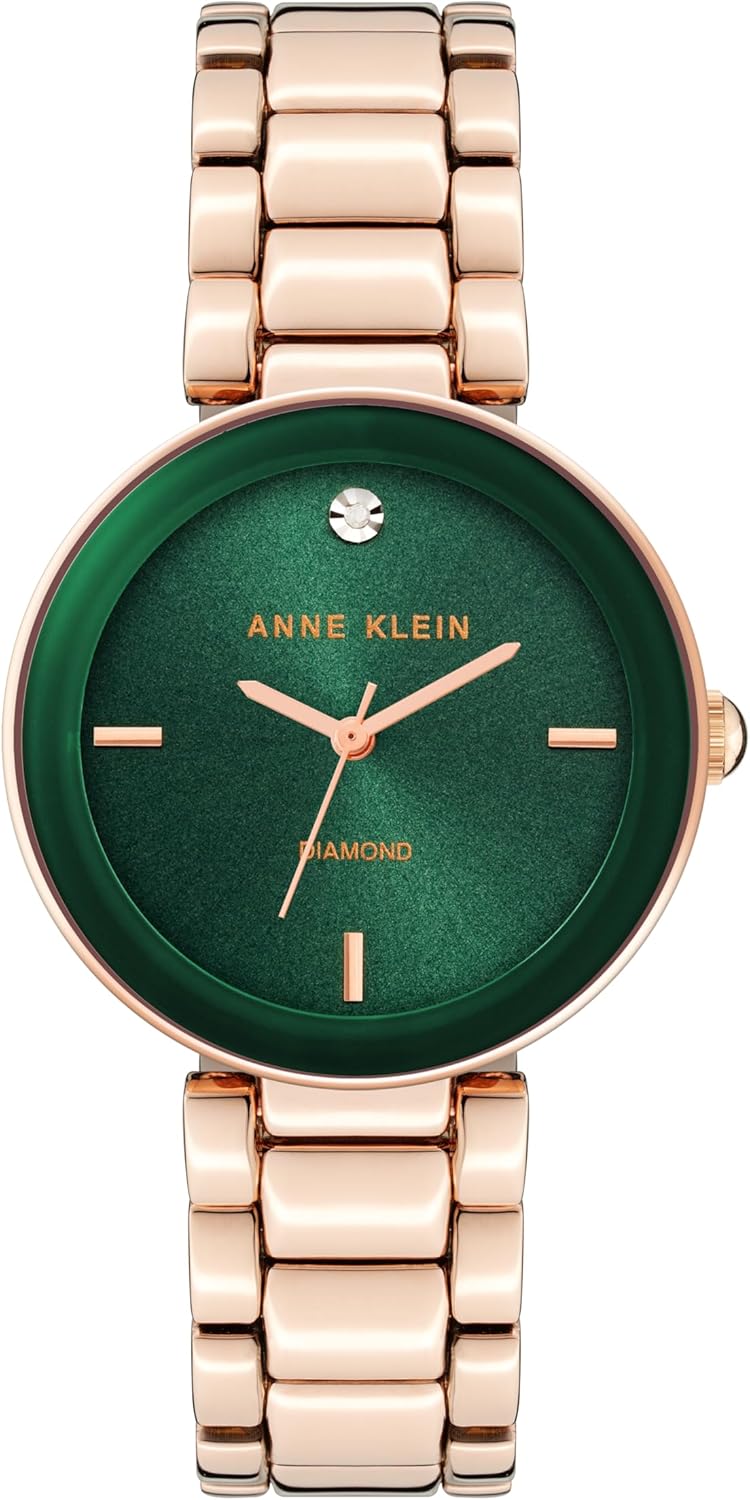 Anne Klein Women's Genuine Diamond Dial Bracelet Watch - Image 9
