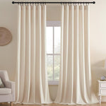Joydeco Camel Brown Velvet Curtains 90 inch Length 2 Panels, Luxury Blackout Rod Pocket Thermal Insulated Window Curtains, Super Soft Room Darkening Drapes for Living Room Bedroom,W52 x L90 inches - Image 13
