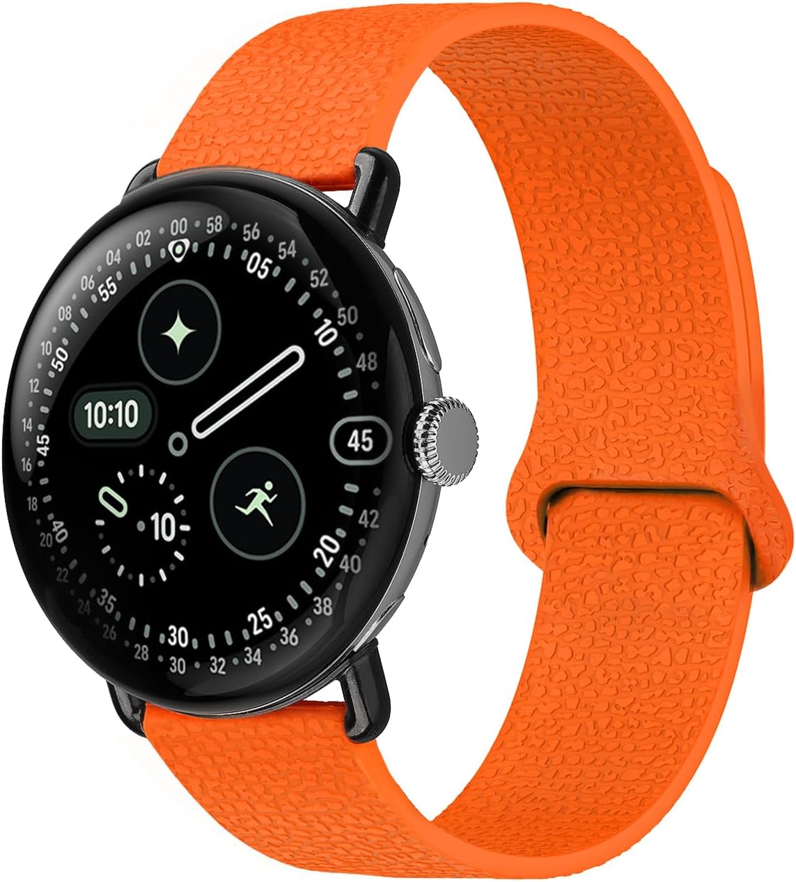 Magnetic Bands Compatible with Google Pixel Watch 4 3 45mm Band | Upgraded All-Metal Connector, Soft Silicone Strong Magnet Sport Strap for Pixel 3 4 Watch Band 45mm for Men Women - Image 10