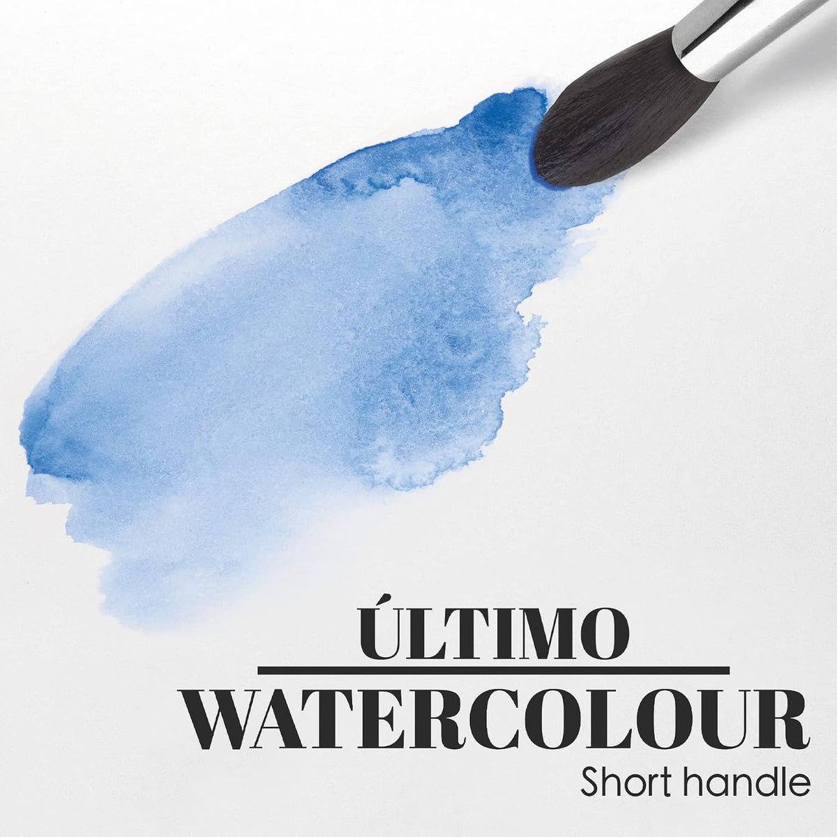 Escoda synthetic squirrel hair brush side profile
