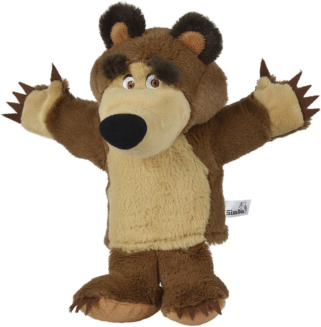 Simba Masha Bear Hand Puppet - Image 1