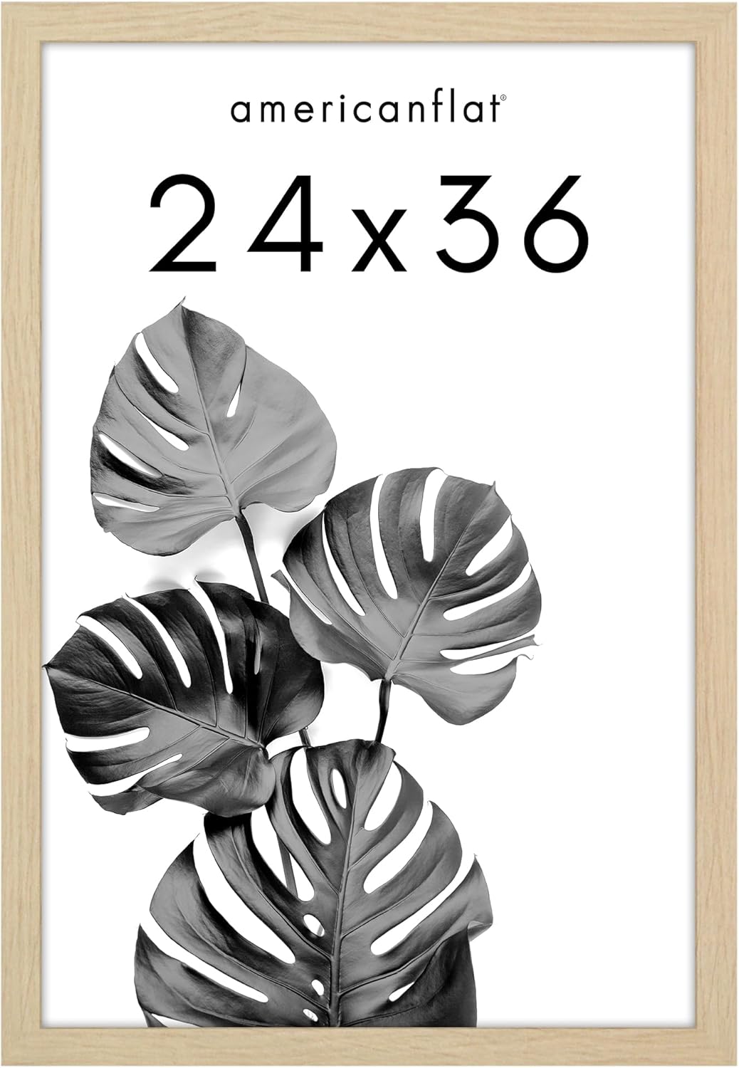 Americanflat 14x17 Picture Frame - Engineered Wood - Black | Polished plexiglass front, hangs vertical or horizontal, sawtooth hangers included, secure turn-tab backing - Image 11