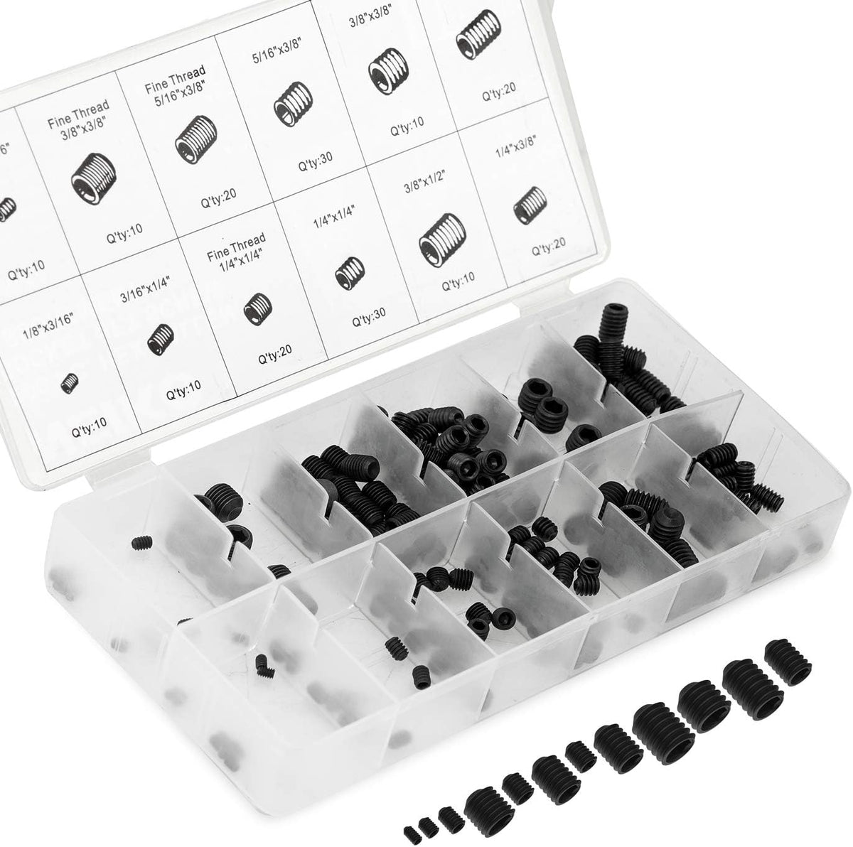 NEIKO 50444A Rubber O-Ring Assortment Kit, Buna-N Gasket Sealing Rings and Replacement O-Rings, 32 Metric Sizes, 419-Piece Kit - Image 15