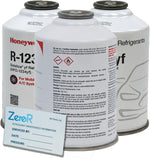 ZeroR Genuine R1234YF Refrigerant 3 Pack Front View