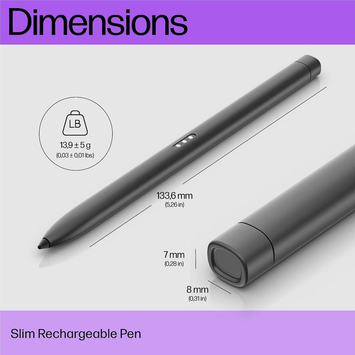 Tesha active stylus pen full product angle
