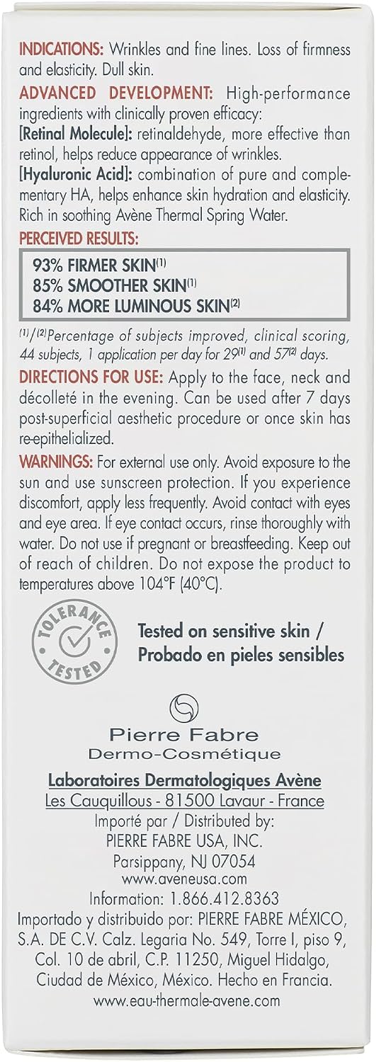 Professional dermatological anti-aging cream by Avène